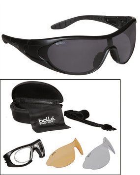 Окуляри балістичні Boll&eacute; захисні One size Tact. Goggles Raider Kit Black (15649000) 15649000 фото