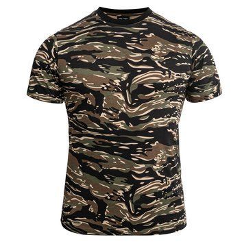 Футболка тактична Mil-Tec бавовняна T-Shirt XL Tiger Stripe (11012034-905-XL) 11012034-905 фото