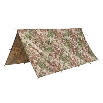 Тент тактичний Mil-Tec водонепроникний Tarp Tarpaulin PE Ripstop 3x3 м WASP I Z2 (14234066) 14234066 фото