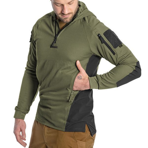 Кофта тактична Helikon-Tex худі TopCool Hoodie L Olive Black (BL-BRH-TC-0201A-B05-L) BL-BRH-TC-0201A-B05-L фото