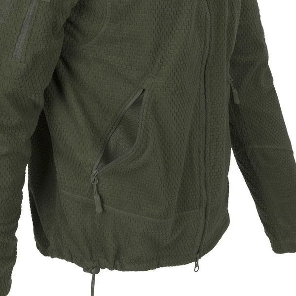Куртка тактична Helikon-Tex флісова Alpha Tactical Jacket Grid Fleece L Olive Green (BL-ALT-FG-02-B05-L) BL-ALT-FG-02-B05-L фото