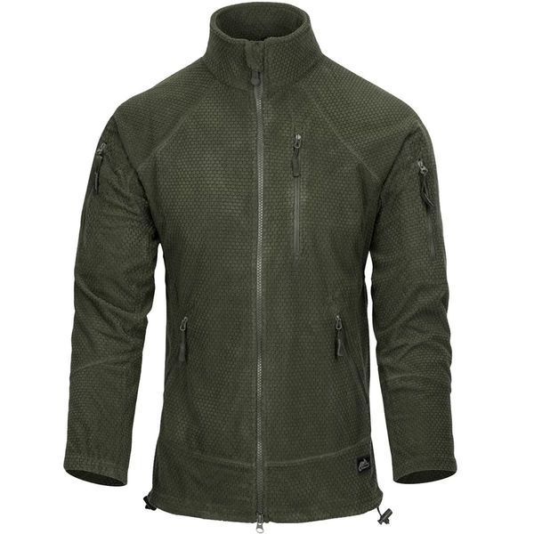 Куртка тактична Helikon-Tex флісова Alpha Tactical Jacket Grid Fleece L Olive Green (BL-ALT-FG-02-B05-L) BL-ALT-FG-02-B05-L фото