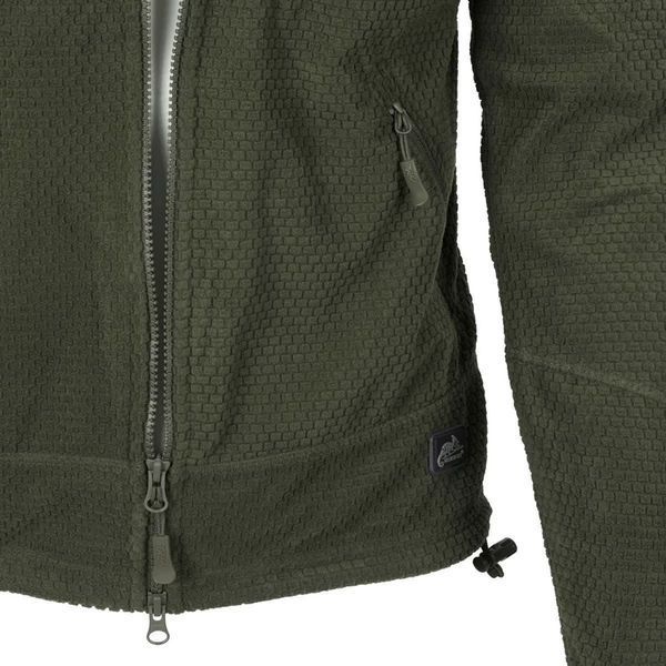 Куртка тактична Helikon-Tex флісова Alpha Tactical Jacket Grid Fleece L Olive Green (BL-ALT-FG-02-B05-L) BL-ALT-FG-02-B05-L фото