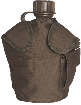 Підсумок для фляги Mil-Tec чохол Canteen Pouch Molle Olive (13493401) 13493401 фото
