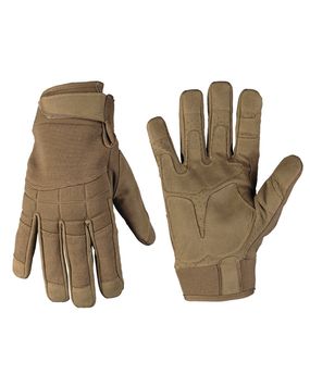 Рукавиці тактичні Mil-Tec Штурмові S Койот ASSAULT GLOVES DARK COYOTE (12519519-902-S) 12519519-902-S фото