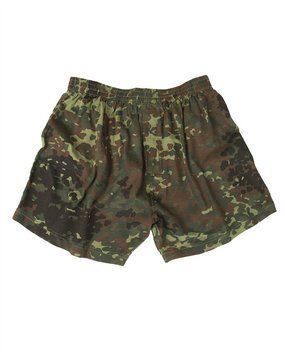 Труси чоловічі Mil-Tec Боксери вільного крою Камуфляж Boxer Shorts M Flecktarn (11201021-903-M) 11201021-903 фото