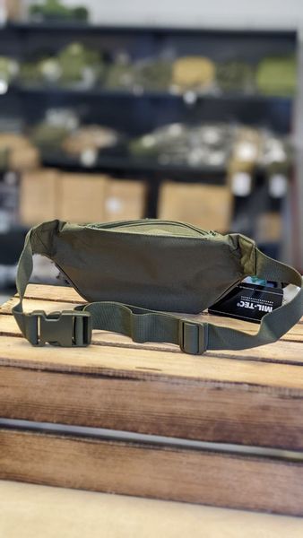 Сумка поясна Олива Mil-Tec GURTELTASCHE FANNY PACK OLIV (13512001) 13512001 фото