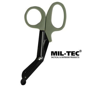 Ножиці тактичні Mil-Tec&reg; Бандажні VERBANDSCHERE 18,5CM GRIFFE OLIV (16024101) 16024101 фото