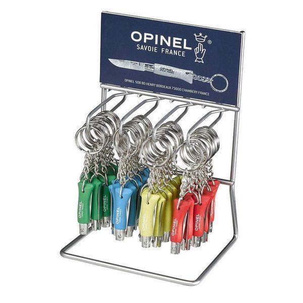 Ніж брелок тактичний Opinel складаний 3,5см Portable Stainless Steel Knife With Keychain Green (002278-green) 002278 фото