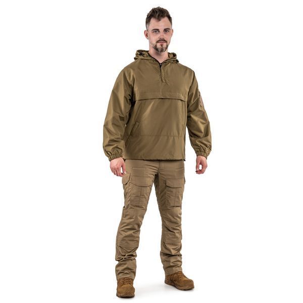 Анорак тактичний Mil-Tec Куртка водовідштовхувальна Combat Anorak Summer 2XL Coyote (10332005-906-2XL) 10332005-906 фото