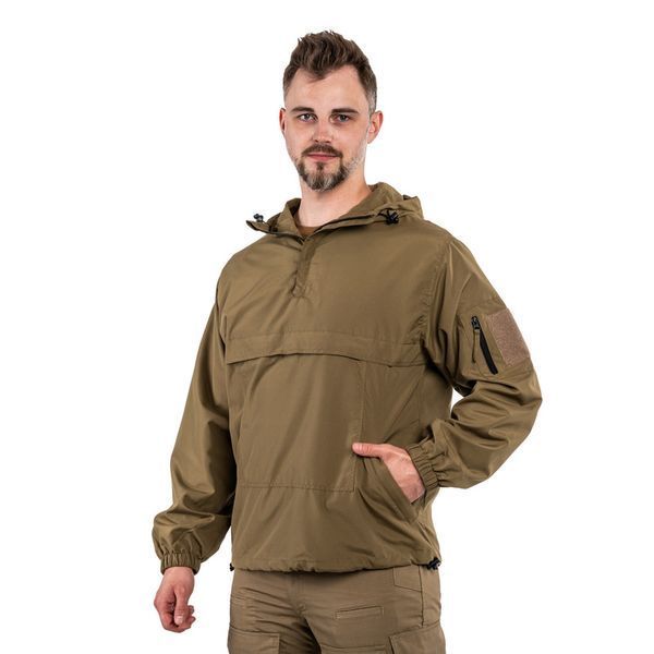 Анорак тактичний Mil-Tec Куртка водовідштовхувальна Combat Anorak Summer 2XL Coyote (10332005-906-2XL) 10332005-906 фото