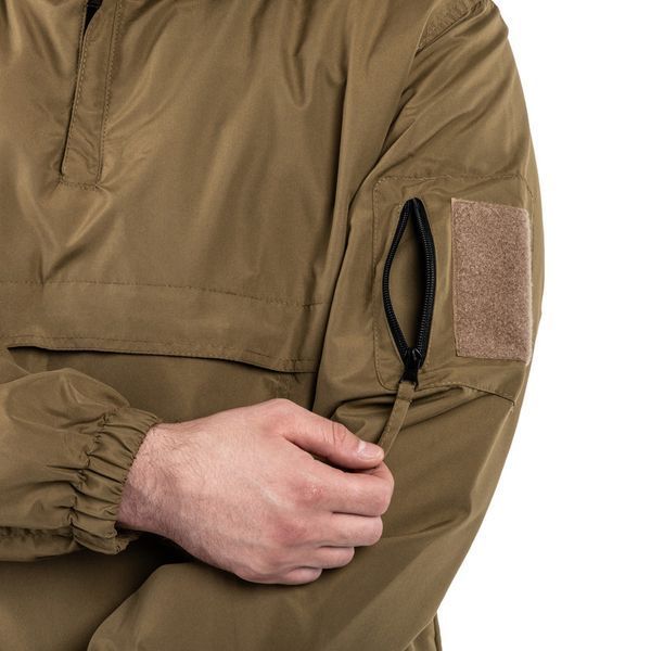 Анорак тактичний Mil-Tec Куртка водовідштовхувальна Combat Anorak Summer 2XL Coyote (10332005-906-2XL) 10332005-906 фото