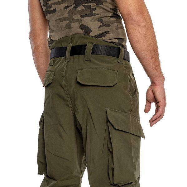 Штани тактичні Mil-Tec утеплені водонепроникні Softshell Explorer insulated waterproof pants XL Olive (11360001-905-XL) 11360001-905-XL фото