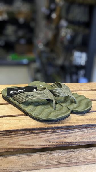 В'єтнамки тактичні Mil-Tec 40р. Олива COMBAT ZEHENSANDALEN OLIV rozm 40 (12893001-040) 12893001-040 фото