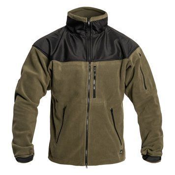 Куртка тактична Helikon-Tex флісова Classic Army Jacket Fleece S Olive Green/Black (BL-CAF-FL-16-B03-S) BL-CAF-FL-16-B03-S фото