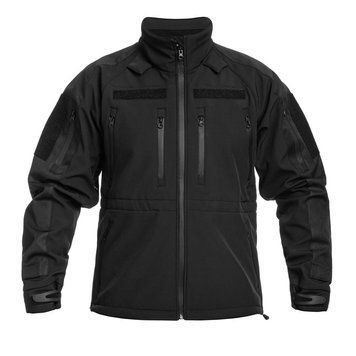 Куртка тактична Mil-Tec демісезон Softshell Plus XL Black (10859002-905-XL) 10859002-905-XL фото