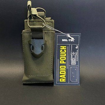 Підсумок для рації Mil-Tec Molle Radio Pouch Olive (13493701) 13493701 фото