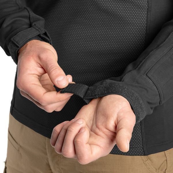 Сорочка тактична польова Mil-Tec Combat Shirt Assault Field XL Black (10924002-905-XL) 10924002-905-XL фото