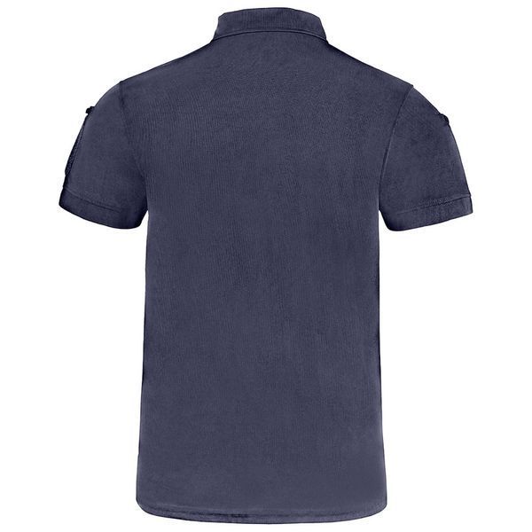Футболка поло Mil-Tec армійська швидкосохнуча Tactical Quickdry Polo Shirt XL Dark Blue (10961003-905-XL) 10961003-905-XL фото