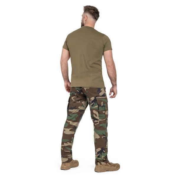 Футболка Mil-Tec армійська M T-shirt US Style Olive (11011001-903-M) 11011001-903-M фото