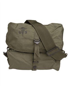 Сумка медична Mil-Tec&reg; Тактична через плече US Medical kit bag with strap Olive (13725001) 13725001 фото