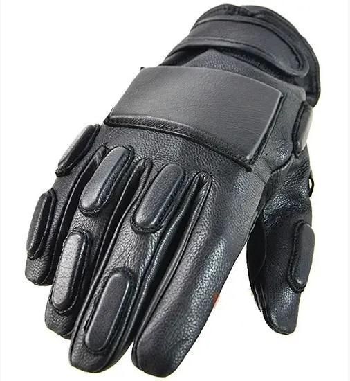 Рукавиці тактичні шкіряні L Чорні Mil-Tec Sec Handschuhe Leder L Schwarz (12501002-009-L) 12501002-009-L фото