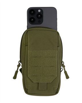 Підсумок тактичний Mil-Tec для телефона Molle Fieldcom Pouch Olive (13486201) 13486201 фото