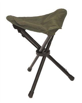 Крісло Mil-Tec&reg; Складна табуретка DREIBEIN KLAPPHOCKER OLIV (14450001) 14450001 фото