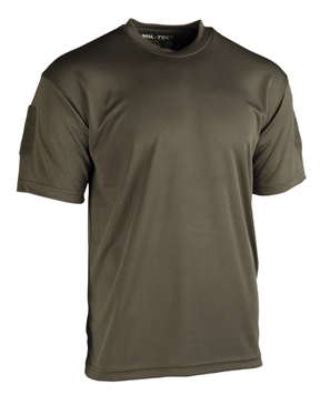 Футболка Mil-Tec швидкосохнуча 3XL Quick Dry T-shirt Olive (11081001-907-3XL) 11081001-907-3XL фото
