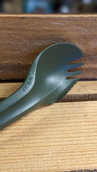 3в1 (Ложка, виделка, ніж) Олива Wildo Mil-Tec Spork Olive Green (14627001)(W10304) 14627001 (W10304) фото