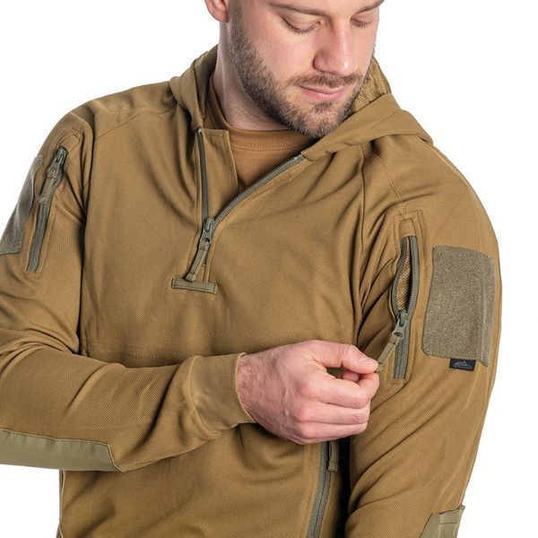 Кофта тактична Helikon-Tex худі TopCool Hoodie XL Coyote Green (BL-BRH-TC-1112A-B06-XL) BL-BRH-TC-1112A-B06-XL фото