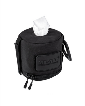Підсумок Mil-Tec Для серветок і туалетного паперу MOLLE TISSUE CASE Black (16000102) 16000102 фото