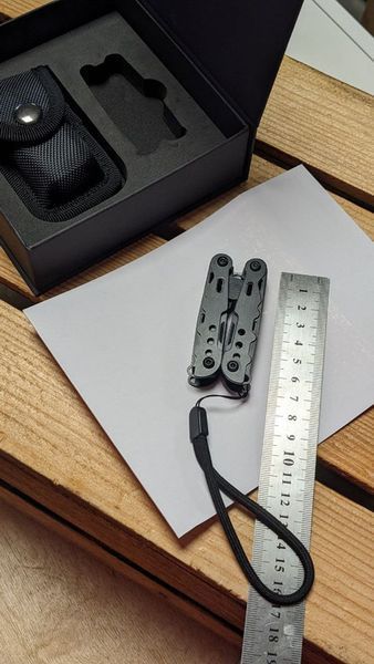 Мультитул тактичний Чорний Mil-Tec MULTI TOOL BLACK SM M.ETUI (15406100) 15406100 фото