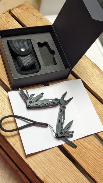 Мультитул тактичний Чорний Mil-Tec MULTI TOOL BLACK SM M.ETUI (15406100) 15406100 фото