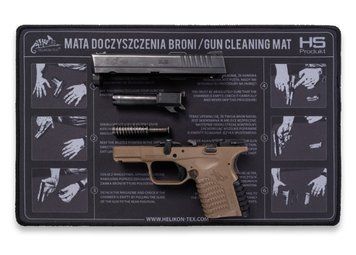 Килим для чищення зброї Чорний Helikon-Tex Mata do czyszczenia broni Czarna (AC-GCM-NN-01) AC-GCM-NN-01 фото