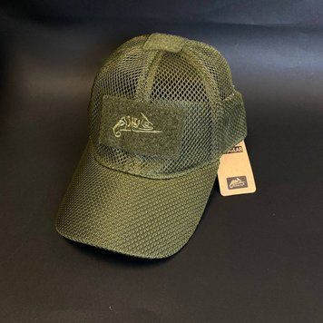 Бейсболка тактична Helikon-tex&reg; сітка BBM MESH Cap Olive Green (CZ-BBM-PO-02) CZ-BBM-PO-02 фото