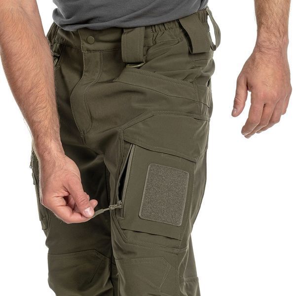 Штани тактичні Mil-Tec утеплені водонепроникні Softshell Assault Waterproof Pants XL Ranger Green (11380012-905-XL) 11380012-905-XL фото