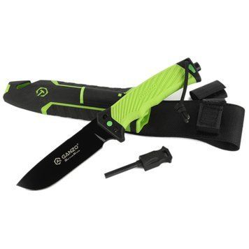Ніж тактичний Ganzo з паракордом зелений Knife (G8012V2-LG) G8012V2-LG фото