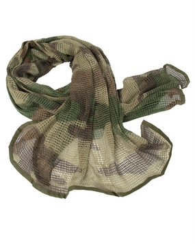 Шарф тактичний Mil-Tec Сітка маcкувальна One-size 190х90см Французький камуфляж Мультікам NETZSCHAL PES CCE TARN (12625024) 12625024 фото
