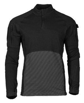Сорочка тактична польова 2XL Чорна Mil-Tec FELDHEMD ASSAULT SCHWARZ 2XL (10924002-906-2XL) 10924002-906-2XL фото