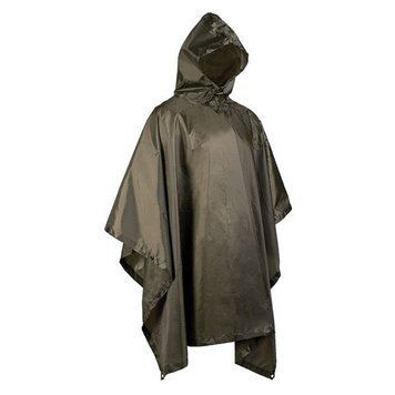 Пончо тактичне Mil-Tec One size Олива Плащ-палатка RipStop PONCHO PE R/S 780GR. OLIV (10630001) 10630001 фото