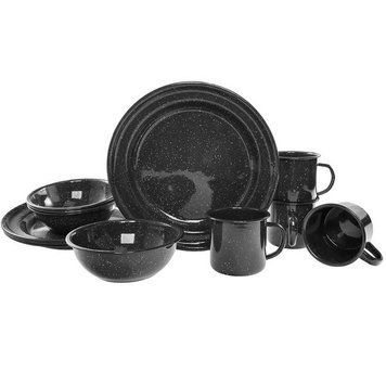 Набір посуду тактичний Mil-Tec Set of tourist dishes 12 шт. Black (14678002) 14678002 фото