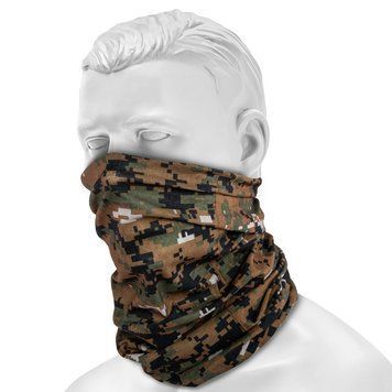Головний убір багатофункціональний Баф Mil-Tec MULTI FUNCTION HEADGEAR DIGITAL W/L (12216071) 12216071 фото
