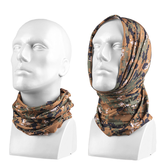 Головний убір багатофункціональний Баф Mil-Tec MULTI FUNCTION HEADGEAR DIGITAL W/L (12216071) 12216071 фото