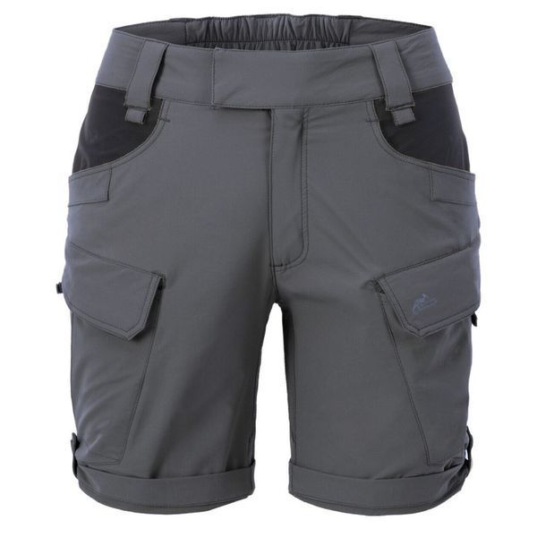 Шорти тактичні Helikon-Tex жіночі OTP Women's shorts S Grey/Black (SW-OTS-VL-3501A-B03-S) SW-OTS-VL-3501A-B03-S фото