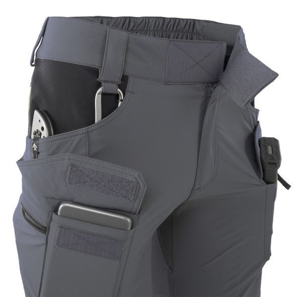 Шорти тактичні Helikon-Tex жіночі OTP Women's shorts S Grey/Black (SW-OTS-VL-3501A-B03-S) SW-OTS-VL-3501A-B03-S фото