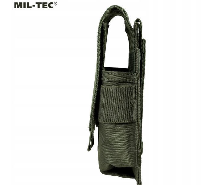 Підсумок для магазину М4/М16/АК/AR15 Олива Mil-Tec MAG.TASCHE M4/M16 SINGLE OLIV (13496501) 13496501 фото