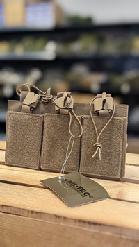 Підсумок для магазинів потрійний Темний койот Mil-Tec MAG.TASCHE TRIPLE M.POUCH DARK COYOTE (13496319) 13496319 фото