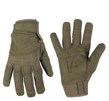 Рукавиці штурмові 2XL Олива Mil-Tec ASSAULT GLOVES 2XL OLIV (12519501-906-2XL) 12519501-906-2XL фото
