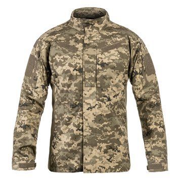 Кітель тактичний Helikon-Tex MBDU NyCo Rip-Stop Shirt XL Піксель (BL-MBD-NR-UC-B06-XL) BL-MBD-NR-UC-B06 фото